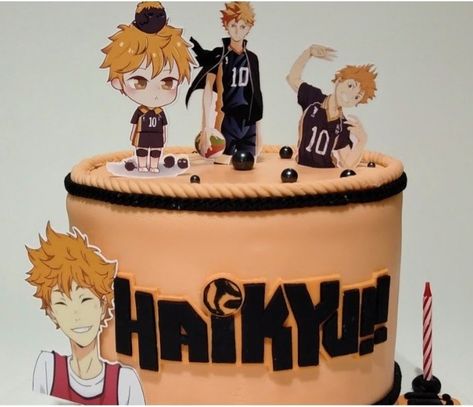 Anime Cake Design, Anime Cake Design Birthday, Cake Design Birthday, Anime Cake, Anime Wedding, Korean Cake, Decorating Videos, Design Birthday, Cake Decorating Videos