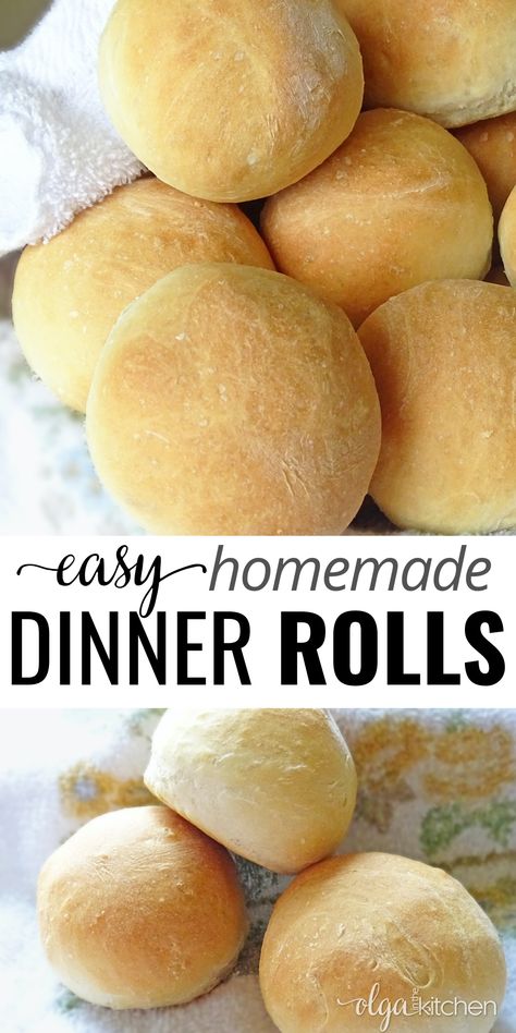 Dinner Rolls Easy Quick, French Dinner Rolls Recipe, Dinner Buns Quick, Homemade Buns Easy No Yeast, Soup Rolls Recipe, Homemade Brown And Serve Rolls, Small Batch Buns Recipe, French Bread Rolls Recipe, Home Made Bread Rolls