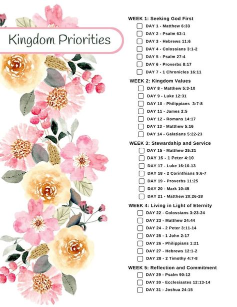 Kingdom Priorities Bible Reading Plan October Bible Reading Plan 2024, Bible Reading Plans One Year, Weekly Bible Reading Plan, 6 Month Bible Reading Plan, 2025 Bible Reading Plan, Daily Bible Study Plan, John Reading Plan, Reading Bible Plan, October Bible Reading Plan