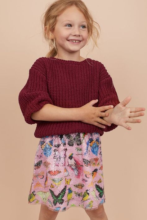 H&M's Fall Kids' Clothes Are So Adorable, and They're All Under $35 Hm Kids, Kids Fall Outfits, Butterfly Kids, Fall Kids, So Adorable, Pink Butterfly, Parenting Tips, Favorite Dress, Fashion Company