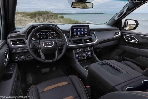 2021 GMC Yukon AT4 - Dailyrevs Gmc Yukon At4, Yukon Car, Yukon At4, Denali Truck, Sporty Suv, Gmc Suv, Gmc Denali, Gmc Yukon Denali, Large Suv