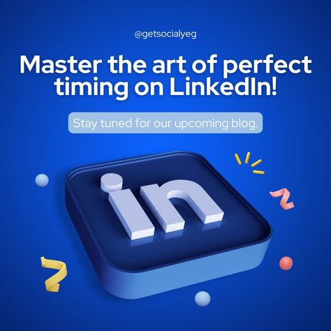 📢 Exciting news! Are you ready to master the art of perfect timing on LinkedIn? Stay tuned for our upcoming blog that will unveil the secrets to maximizing your online marketing efforts in Edmonton. Don't miss out! 🚀 #LinkedInMarketing #EdmontonBusiness Ads Creative Advertising Ideas, Advertising Ideas, Linkedin Marketing, Perfect Timing, Ads Creative, Creative Advertising, Exciting News, Stay Tuned, Online Marketing