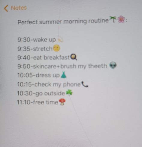 This is routine in a boring summer day when you have like noting to do=] Healthy Summer Routine, Summer Day Routine, Morning Routine For Summer, 8th Grade Tips, Boring Summer, Easy Morning Routine, Summer Routine, Skincare Brush, Glow Up Tips