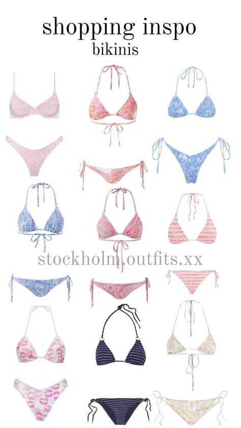 Cute Swim Suits, Matching Bathing Suits, Where To Buy Bikinis, Aesthetic Swimsuit, Swimsuit Inspo, Beachy Outfits, Summer Bathing Suits, Spring Break Outfit, Outfit Inspo Summer