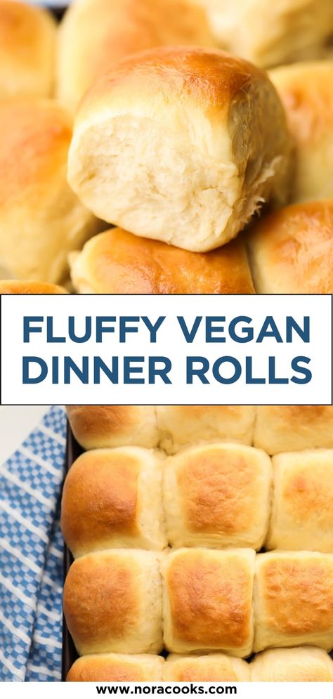 Dinner Rolls Vegan, Vegan Diner, Veggie Society, Vegan Dinner Rolls, Thanksgiving Vegan, Vegan Breads, Magical Stuff, Recipe Italian, Vegan Baking Recipes