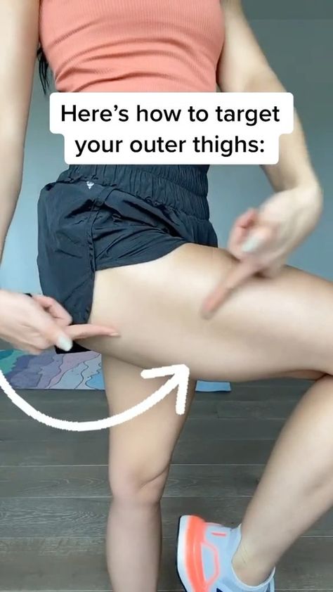 gymtears on Instagram: Follow 👉 @olganoskov for the best nutrition, fitness and mindset tips! Want to know exactly what and how much YOU should eat? Follow 👉… Outter Thigh Workout, Back Of Thigh Workout, Upper Thigh Workout, Lukas Graham, Outer Thigh Workout, Thigh Fat Workout, Outer Thigh, Lose Thigh Fat, Quick Workout Routine