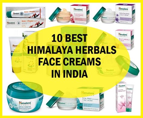 best himalaya herbals face creams and moisturisers in india Herbal Face Cream, Face Cream For Oily Skin, Oily Skin Tips, Diy Face Cream, Diy Eye Cream, Best Face Cream, Face Cream For Wrinkles, Cream For Oily Skin, Face Cream Best