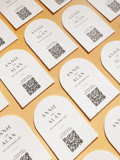 Qr Code Invitation, Rsvp Website, Bridal Shower Photos, Wedding Invitation Card Design, Invitation Card Design, Response Cards, Wedding Rsvp, Wedding Invitation Sets, Qr Codes