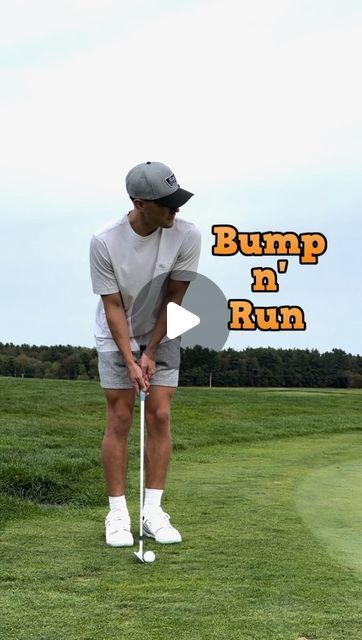 Mike Rodenbush on Instagram: "How to hit the bump and run: simple fundamentals to master this useful shot. I like to try to get the ball on the ground rolling like a putt as quickly as possible #golf #golftips #golflesson #howto #fypage #golfshot #chipping #shortgame" Golf Practice Drills, Golf Pictures, Golf Techniques, Golf Stuff, Golf Drills, Golf Irons, Golf Practice, Perfect Golf, The Bump