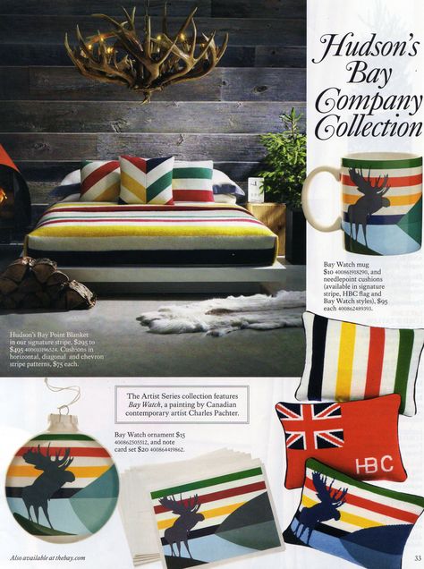 HBC stripes HBC Home Decor Pendleton Aesthetic, Hudson Bay Decor, Hbc Stripes, Décor Ski, Hudson Bay Blanket, Log Cabin Interior, Pendleton Blanket, Forest Cabin, Happy New Home