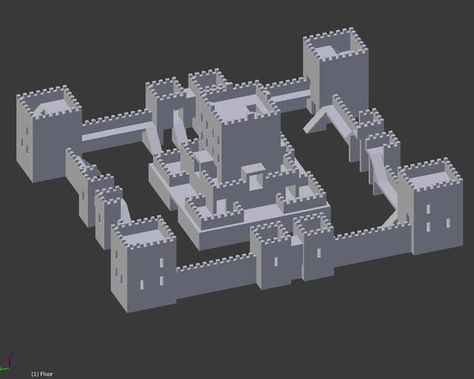 Minecraft Fort, Minecraft Castle Blueprints, Minecraft Castle Designs, Castle Model, Construction Minecraft, Minecraft Building Guide, Minecraft Statues, Iron Golem, Rumah Minecraft Sederhana