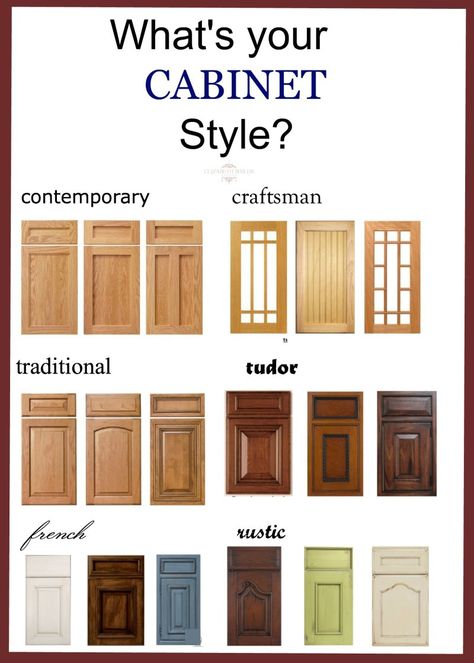 bathroom + kitchen cabinet door styles - Kitchen Cabinet Styles Design Trends, Cabinet Fronts Styles, Different Cabinet Styles, Kitchen Door Styles, Kitchen Cabinet Door Styles, Cabinet Door Style, Kitchen Updates, Cabinet Door Styles, Kitchen Cabinet Styles