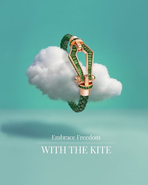 Embrace freedom with the Kite. #KiteCollection #Kite #Alaghband #AlaghbandWishes #Diamonds #Bracelet #Jewelry #Dubai #dubaimall Jewelry Design Concept, Republic Day Creative Ads For Jewellery, Jewelry Design Bracelets, Jewelry Creative Post, Jewelry Ad Design, Jewellery Ads Creative, Independence Day Jewellery Ads, Jewelery Advertising, Diamond Rings Jewelry