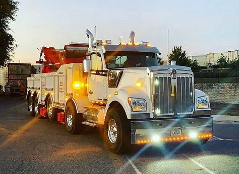 Baremotion on Instagram: “📷 @eli_towing . . Check out our line of Lifting and Recovery Products at Baremotion.com: - Hi-Vis Chains USA - Recovery Slings -…” Towing And Recovery, Basic Knowledge, Big Rig Trucks, Big Rig, Tow Truck, Automotive Industry, Buses, Trucks, Red