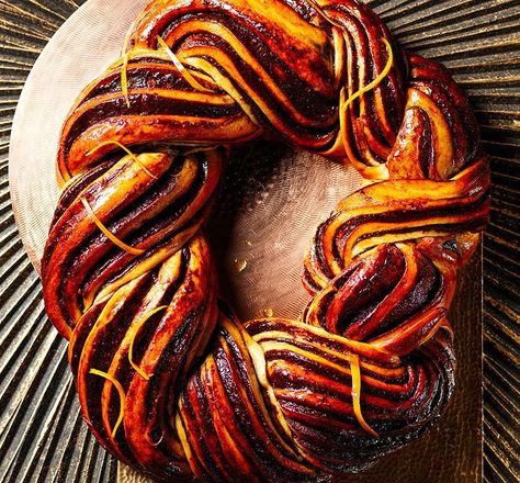 Chocolate orange babka Orange Babka, Babka Recipe, Chocolate Babka, Cake Mug, Bbc Good Food, Food Drink Photography, Bbc Good Food Recipes, Warm Milk, Chocolate Orange