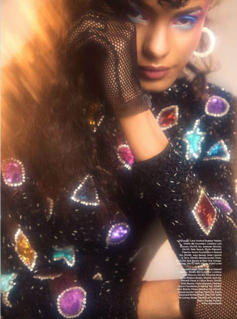 Mileshka Cortes Harper’s Bazaar Arabia Andrew Day 80’s Beauty Editorial Disco Editorial, 80s Photoshoot, Disco Aesthetic, 80s Disco, Disco Glam, 80’s Fashion, Glamour Shots, Harper’s Bazaar, Beauty Editorial