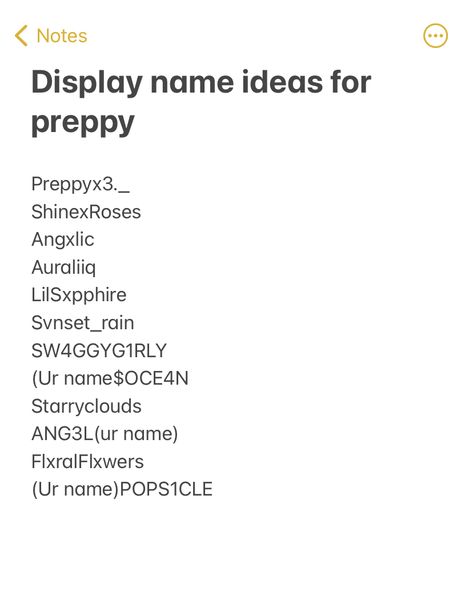 Preppy Names For Tiktok Username, Cute Roblox Names Girl, Cute Usernames For Roblox Girl, Preppy Display Names Roblox Ideas, Preppy Names For Tiktok, Tiktok Display Name Ideas, Preppy Roblox Display Names, Preppy Usernames For Tiktok, Aesthetic Roblox Username Ideas