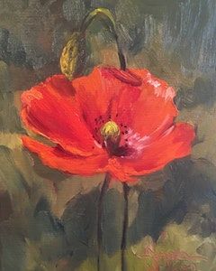 Glitter Wallpapers, Painting Garden, Red Poppy Flower, Art Paintings For Sale, Oil Pastel Art, Art Painting Gallery, Flower Paintings, Original Art Painting, Glitter Wallpaper