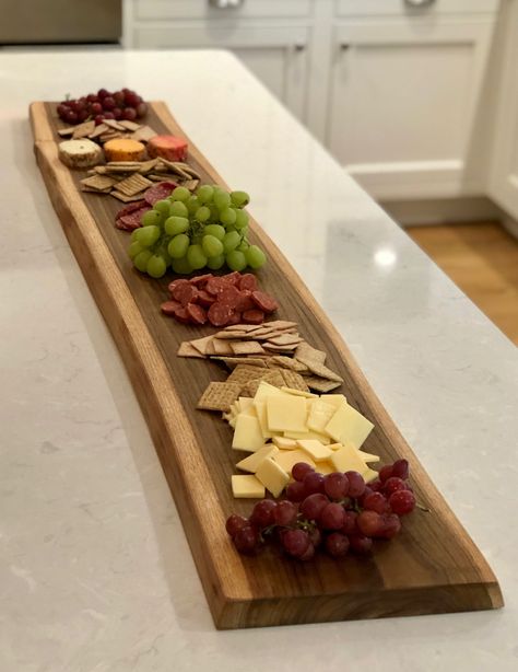 Check out our new Teak Wood serving boards that are available in 3, 5, 6 and 7 foot sizes.
Each board is a unique size and shape and one single piece of wood. (Not glued together)
Can be use to serve all types of food on and make fantastic gifts. Plank Of Wood, Charcuterie Board Diy, Slate Cheese Board, Unique Furniture Design, Wooden Serving Boards, Wood Serving Board, Wood Boards, Wood Oil, Wood Countertops