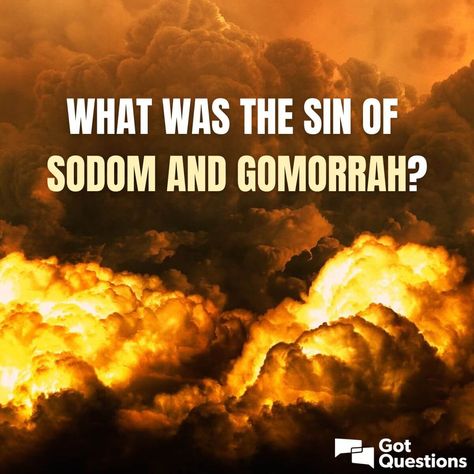 What was the sin of Sodom and Gomorrah? Why did God judge the cities of Sodom and Gomorrah so severely? Sodom And Gomorrah Bible, Sodom Gomorrah, Sodom And Gomorrah, Bible Topics, City Of God, Bible Lessons For Kids, Object Lessons, Bible For Kids, Bible Words