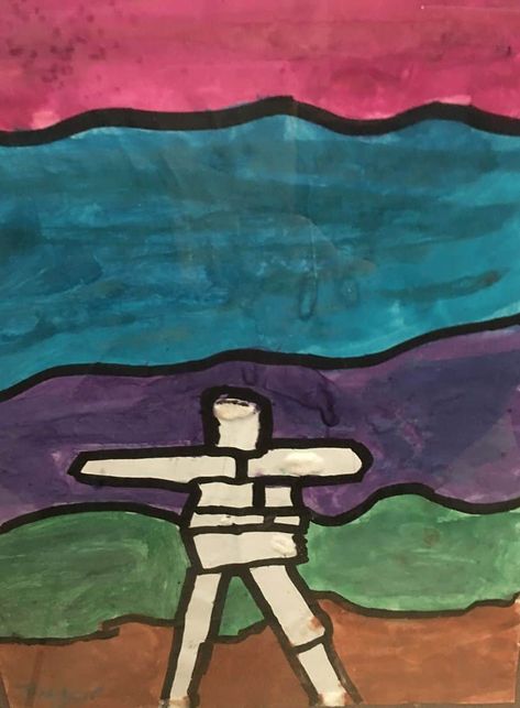 Inukshuk Art, Rock Painting Flowers, Inuit People, Halloween Facts, Inuit Art, Painted Rocks Kids, Kids Fishing, Painting Templates, Rock Painting Ideas Easy