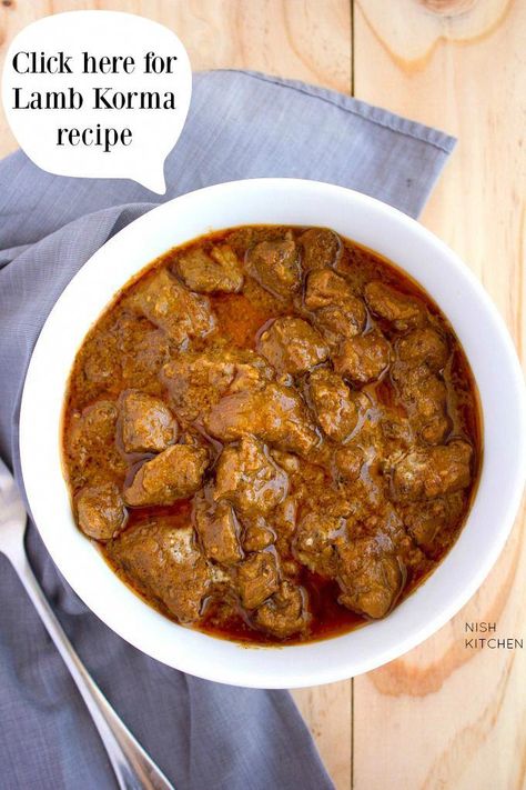 Jamie Oliver’s North Indian Lamb Curry #NiceLambRecipes Lamb Korma Recipe, Lamb Korma, Lamb Curry Recipes, Korma Recipe, Mutton Recipes, Lamb Dishes, Lamb Curry, Curry Dishes, India Food