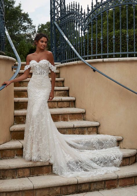 Bride Dress Backless, Essense Of Australia, Dress Gallery, Stella York, Sweetheart Wedding Dress, Ivory Wedding Dress, Mermaid Gown, Lace Mermaid Wedding Dress, Lace Wedding Dress