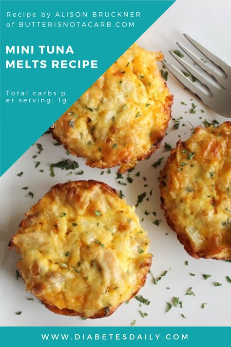 Keto Tuna Melt Muffins, Chaffle Tuna Melt, Mini Tuna Melts, Tuna Muffin Cups, Keto Tuna Melts Recipe, Keto Tuna Melts, Low Calorie Tuna Melt, Tuna Muffins, Keto Lettuce Wraps