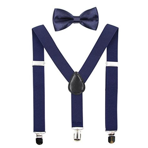 Suspender Sets, Kids Suspenders, Kids Braces, Suspenders For Kids, Pins Enamel, Bowtie And Suspenders, Suspenders Set, Boys Bow Ties, Pre Tied Bow Tie