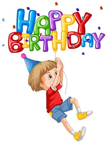 Happy Birthday Kids Boy, Happy Birthday For Boy, Happy Birthday Wishes Boy, Happy Birthday Little Boy, Birthday Wishes Boy, Birthday Wishes For Kids, Happy Birthday Boy, Happy Birthday Kids, Balloon Illustration