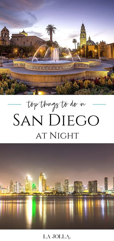 Going out in the evening in San Diego is fun for couples and families alike. Here are my top picks for nighttime activities in America’s finest city. San Diego Activities, San Diego Attractions, San Diego Vacation, Hotel Del Coronado, San Diego Travel, Destination Ideas, Downtown San Diego, San Diego Zoo, Blue Eyed