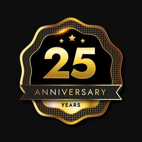 Gradient 25th anniversary and birthday Free Vector 25 Years Anniversary, Beautiful Profile, Beautiful Profile Pictures, Vector Gradient, Ceremony Design, Cellphone Wallpaper Backgrounds, Photo Background Images, 25th Birthday, Photo Background