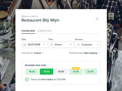 Reservation Widget update by Pavel Huza Ui Design, Creative Professional, Global Community, Pattern Design, Web Design, Design, User Interface Design