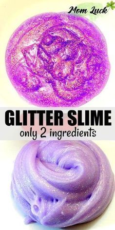 Slime With No Borax, Glitter Glue Slime Recipes, Perfect Slime Recipe, Glitter Slime Recipe, Slime Without Borax, Slime Activator, Glitter Wallpaper Iphone, Perfect Slime, Jelly Donut