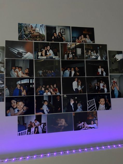 disposable pictures wall / film collage Disposable Photo Wall, Film Photo Wall, Disposable Pictures, Film Collage, Wall Behind Bed, Pic Wall, Guy Room, Wall Film, Digital Pics