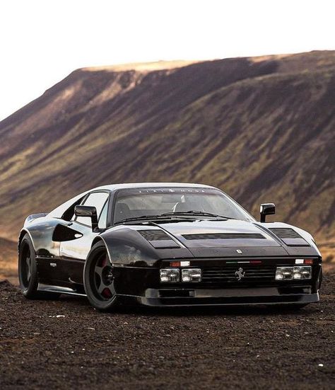 Vintage | Cars on Instagram: "The Black Widow Rate this car 1-100 ⬇️ Ferrari 288 GTO Follow @oldtimegarage For Daily car content! 🌟 📸: @ziri_mods , DM for removal/credit (All rights® are reserved & belong to their respective owners) #ferrari288gto #288gto #ferrarigto #ferrari #ferrariclassic #classicferrari #drivetastefully" Ferrari 288 Gto, Ferrari 348, The Black Widow, Vintage Sports Cars, Euro Cars, Classic Sports Cars, Ferrari Car, Italian Cars, Street Cars