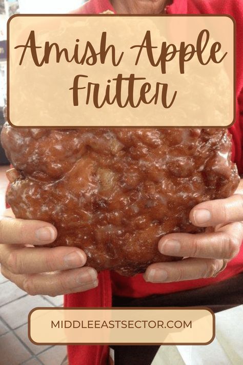 Amish Apple Fritters are luscious, deep-fried pastries that are filled with chopped fresh apples and cinnamon, then covered with an easy three-ingredient glaze. I'm sure you've seen apple fritters in the case with the donuts at your local grocery store. In my opinion, they taste better than a regular donut. And if you enjoy these Shoo Fly Cake Recipe, Amish Apple Fritter, Fried Pastries, Breakfast Pastry Recipes, Cinnamon Coffee Cake, Apple Fritter, Donut Dessert, Breakfast Pastries, Apple Fritters