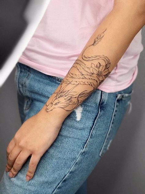 Haku Hand Tattoo, Tattoo Wraps Around Arm, Haku Wrap Tattoo, Haku Dragon Tattoo Wrap Around, Haku Dragon Tattoo Arm, Haku Arm Wrap Tattoo, Haku Forearm Tattoo, Haku Arm Tattoo, Haku Tattoo Arm