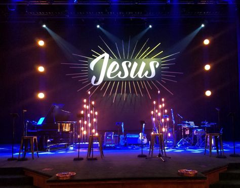 Shine it Out | Church Stage Design Ideas Small Church Stage Design, Church Stage Decor, Christmas Stage Design, Kids Church Rooms, Church Lobby, Dover Delaware, Church Stage Design Ideas, Church Christmas Decorations, Concert Stage Design