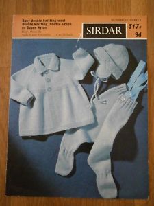 retro baby boy knitting | vintage knitting pattern sirdar 317 dk baby boys pram set to knit Sirdar Knitting Patterns, Pram Sets, Pram Suit, Vintage Pram, Vintage Baby Boys, Baby Pram, Suit Vintage, Baby Prams, Vintage Baby Girl