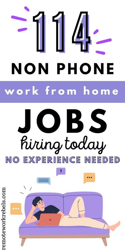 114 non phone work from home jobs hiring today no experience needed. Are you looking for entry level work from home jobs? Click on this pin and start applying to many remote jobs today. Typing Jobs From Home, Wfh Job, Amazon Work From Home, Work From Home Careers, Work From Home Companies, No Phone, Typing Jobs, Legit Work From Home, Data Entry Jobs