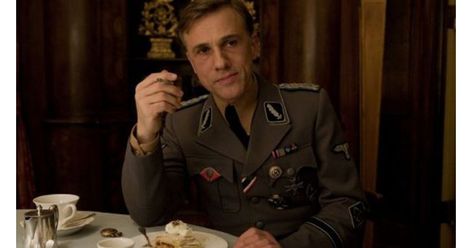 Hans Landa, Inglorious Basterds, Quentin Tarantino Movies, Tarantino Films, Melanie Laurent, Inglourious Basterds, Christoph Waltz, Apple Strudel, Best Villains