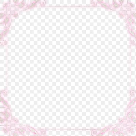 Heart Frame Border Aesthetic, Cute Frame Transparent Png, Kawaii Border Png, Transparent Border Png, Pink Border Frame, Frame Png Aesthetic, Pixel Border, Pink Frame Png, Square Border Png