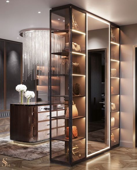 Walkin Closets Design, Dream Closet Design, Walk In Closet Design, Luxury Closets Design, Closet Decor, Design Wardrobe, Dressing Room Design, Wardrobe Design, Closet Designs