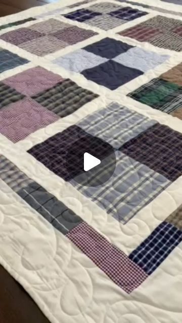 Sweet on Stitches Memory Quilt Maker Sherie Mckenna on Instagram: "🌟 **Honoring Precious Memories: A Tribute to Father’s Shirts** 🌟  We recently had the privilege of creating four memory quilts for our client and her three sisters, crafted from their beloved father’s shirts who passed away. 💖  Our client shared, “I have been hesitant to just turn over my precious box of his shirts to just anyone, but this called to me.” We are deeply honored to have been entrusted with such cherished keepsakes and to have been able to bring their vision to life.  Upon receiving the quilts, our client shared, “In addition to your gift of making quilts, you are also lovingly healing our grief. Thank you.” These words touched our hearts and reaffirmed the profound impact our work can have on others during Memory Quilt Ideas, Memory Tshirt, Golf Quilt, Making Quilts, Memory Blanket, Memory Quilts, My Precious, Memory Quilt, Three Sisters