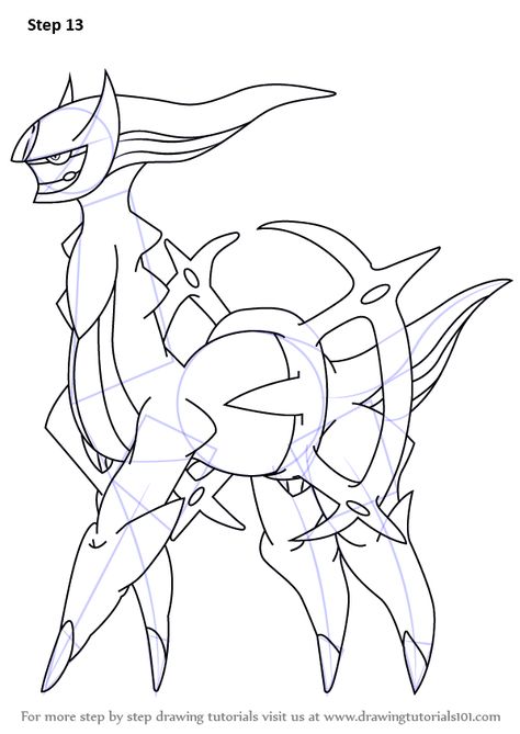 Step by Step How to Draw Arceus from Pokemon : DrawingTutorials101.com Arceus Drawing, All Pokemon Drawing, Arceus Pokemon, Easy Pokemon Drawings, Pokémon Drawings, Pokemon Arceus, Pokemon Step By Step, Easy Pokemon, Hard Drawings