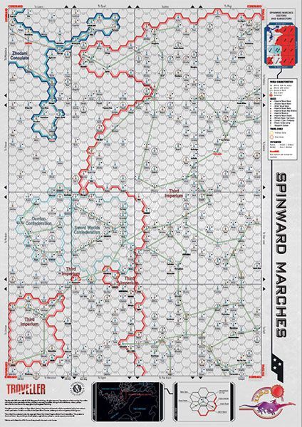 A map of the Spinward Marches from Behind the Claw. #RPG #TTRPG #Traveller Traveler Rpg, Star Wars Infographic, Traveller Rpg, Role Playing Game, Deck Plans, The Claw, Travel Games, Pen And Paper, Role Playing