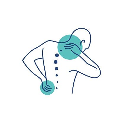 Back Pain Figure Green - Free image on Pixabay Stretching For Back Pain, Stretching For Back, Chronic Back Pain, Healthy Spine, Causes Of Back Pain, Physiotherapy Clinic, Back Pain Remedies, Knee Pain Relief, Healthy Advice