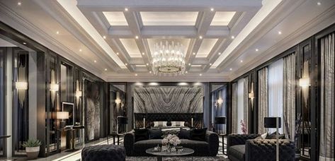 بيوت ملكية, Big Bedroom, Luxury Mansions Interior, Luxe Bedroom, Big Bedrooms, Hall Interior Design, Luxury Bedroom Design, Luxury Bedroom Master, Mansion Interior