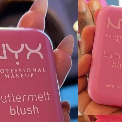 TRENDMOOD on Instagram: "#Revealed 🚨 🙀😍 NEW! There are also BLUSHES!!! 💗 Buttermelt Blush  #nyxcosmetics   This formula melts into skin, silky-smooth skin, infused with mango butter, shea butter, and almond butter.   #ComingSoon on their website & retailers *will keep u update will more info   Are you excited for this launch? 💗✨XO #TRENDMOOD pic: @mrkendenis the_atika   .  #makeup #beauty #bbloggers #beautyblogger  #motd #makeupoftheday #mua #ilovemakeup #makeup #makeupaddict #makeuplover #makeuponpoint #makeuplove #makeuptalk #makeuptutorial" Nyx Butter Melt Blush, Nyx Butter, Mango Butter, Nyx Cosmetics, Almond Butter, Makeup Addict, Beauty Blogger, Smooth Skin, Makeup Lover